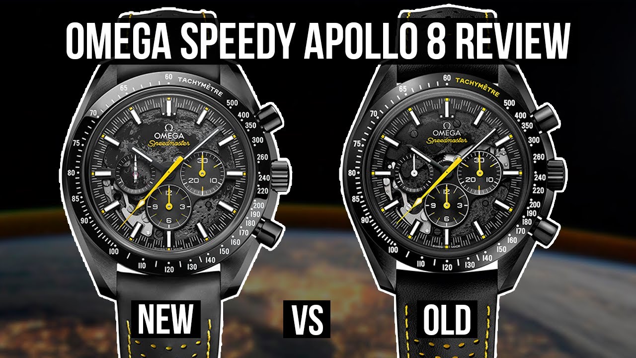 ПРАКТИЧЕСКИЙ ОБЗОР Omega Speedmaster Dark Side of The Moon Apollo 8