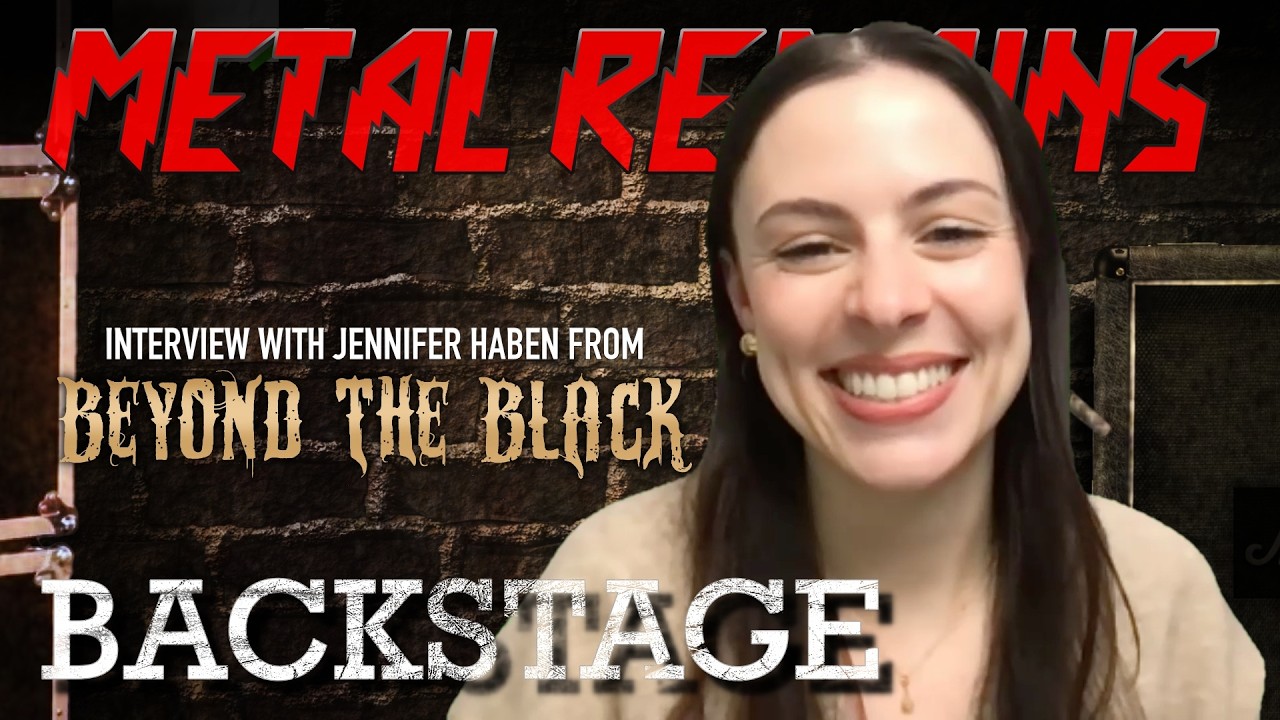 Дженнифер Хабен нарушает молчание о последнем альбоме Beyond The Black | Интервью BACKSTAGE