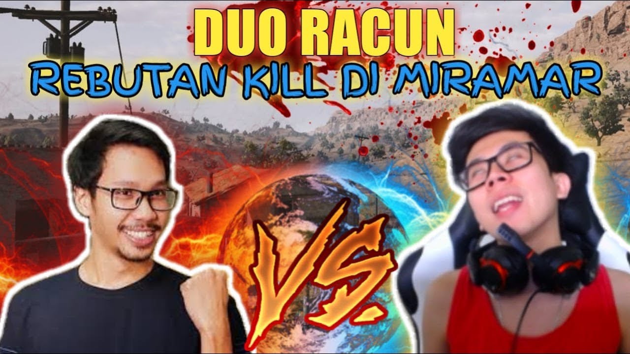 DUO RACUN REBUTAN KILL DI MIRAMAR !!! - PUBG MOBILE INDONESIA