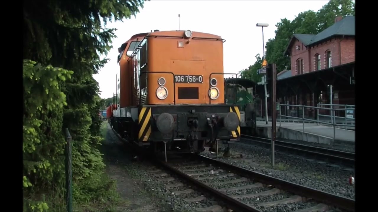 106 756 (346 756) im Bahnhof Putbus