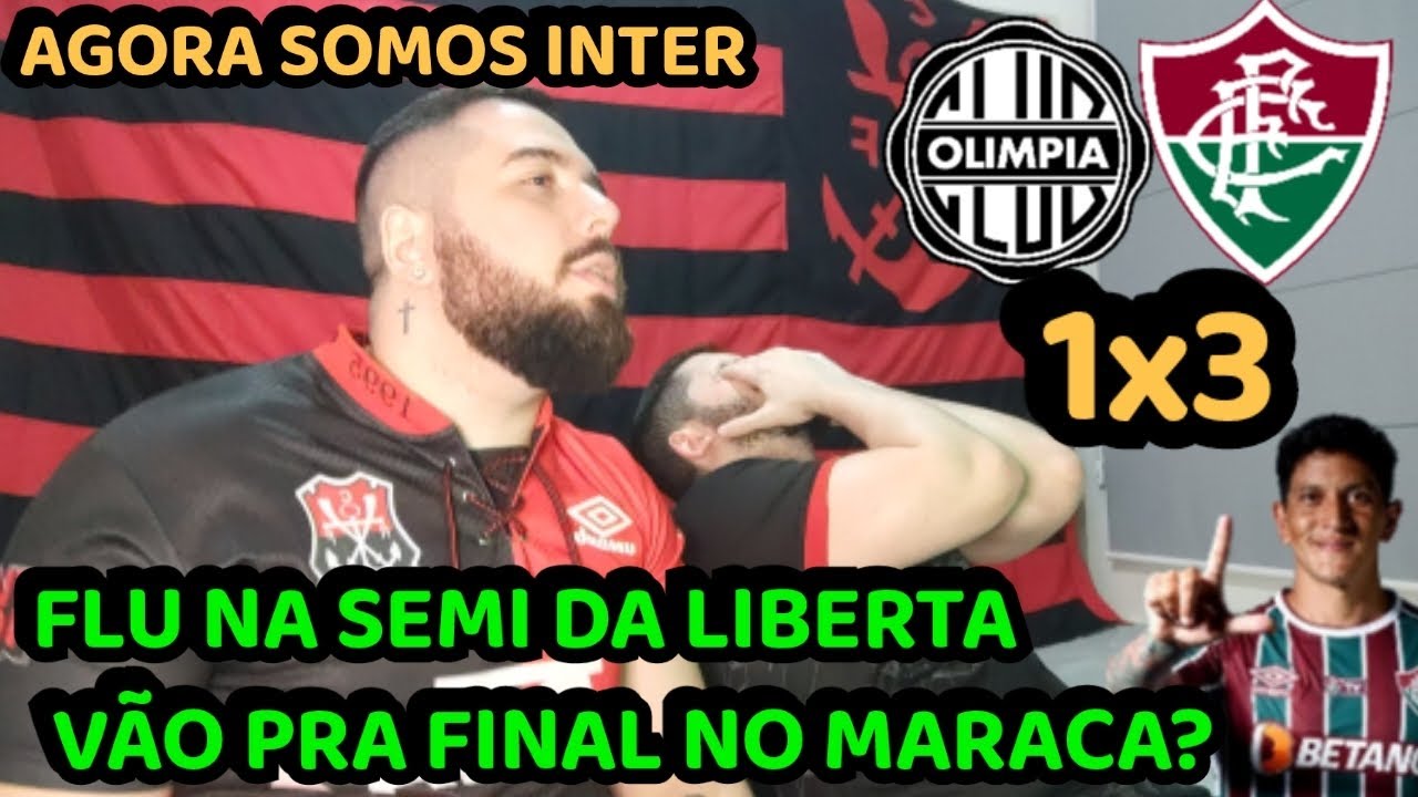 REACT MELHORES MOMENTOS OLÍMPIA 1X3 FLUMINENSE - FLUMINENSE VAI SE APROXIMANDO DA FINAL NO MARACA