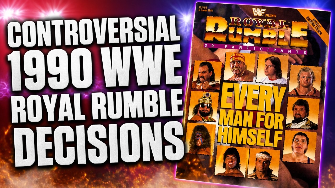 Sean Mooney Exposes the Controversial 1990 WWE Royal Rumble Decisions