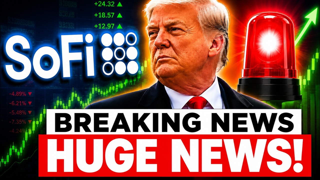 BREAKING SOFI STOCK NEWS!! THIS IS HUGE! SO WHY IS SOFI STOCK DOWN?!