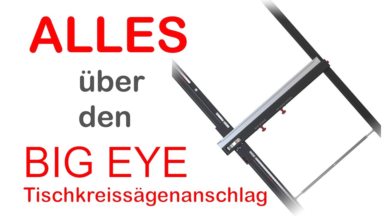 HARVEY BigEye - Parallelanschlag für Tischkreisssägen! Das Review nach einem Jahr in der Praxis.