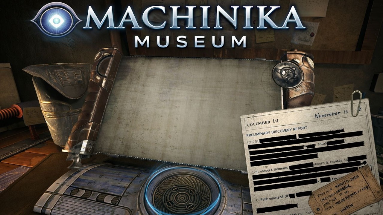 Machinika Museum | GAMEPLAY Chapters 1-3  #1