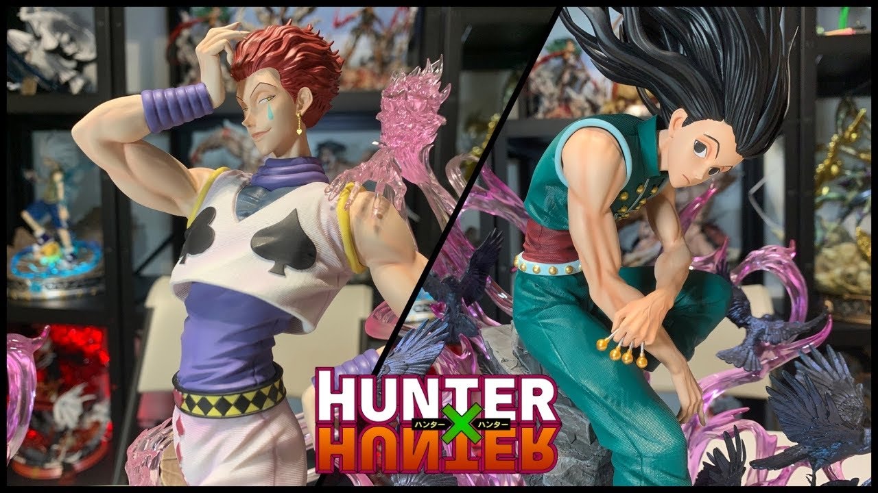 Illumi Zoldyck and Hisoka Morow Statue Unboxings | Hunter Fan Studio (1:6)| Hunter x Hunter
