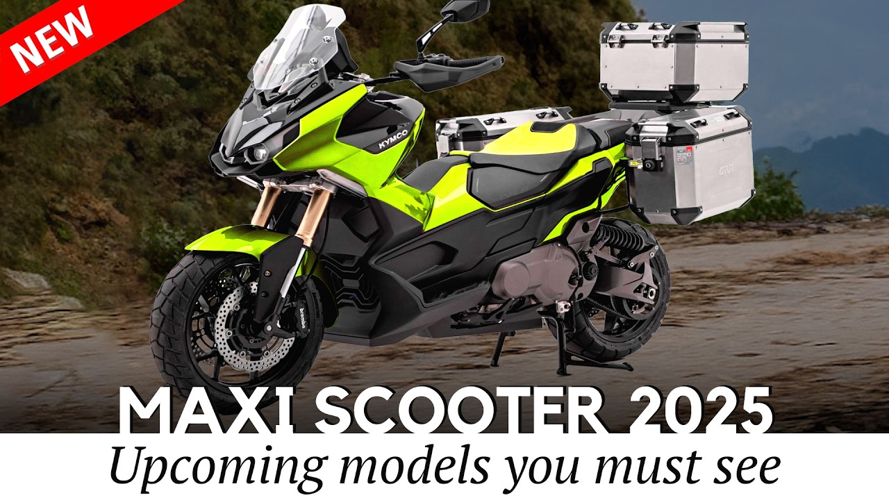 10 New Maxi Scooters with Largest Motors in 2025 (Prices, Specs & Top Speed)