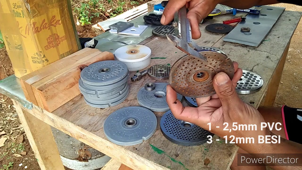 Daftar harga saringan ukuran lubang 1mm - 12mm untuk mesin cetak pakan ayam dan pakan ikan