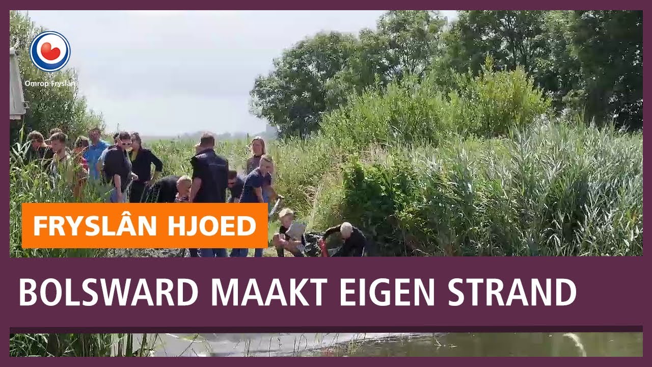 REPO: Bolsward maakt een eigen strand