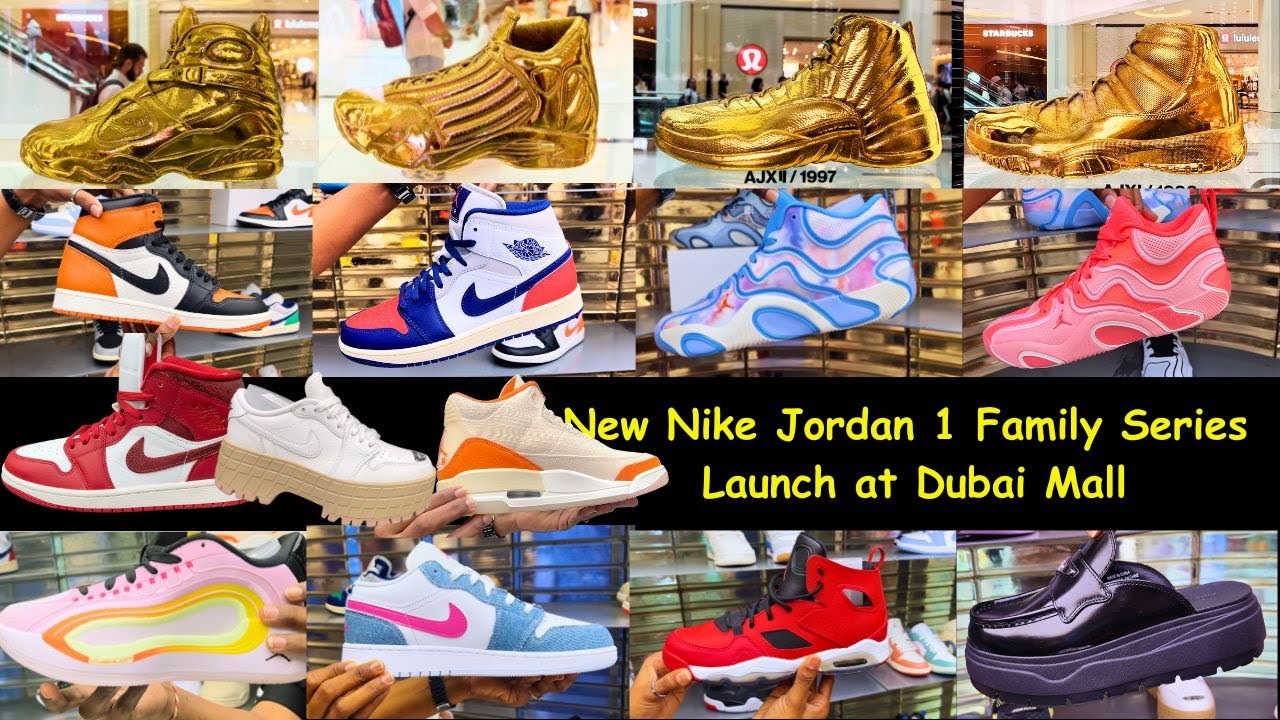 The Most INSANE Air Jordan Launch Ever | Latest Air Jordan Family Series | Nike Jordan Store Dubai