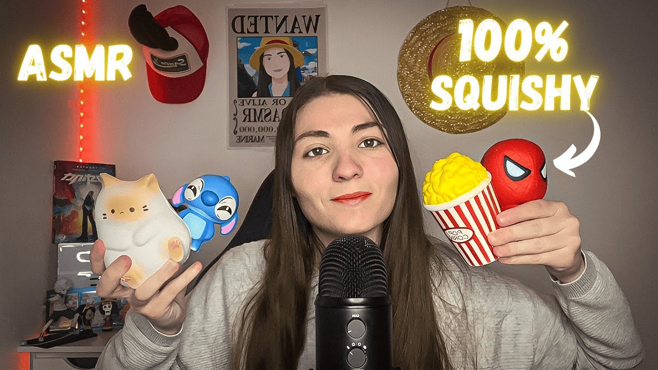 ASMRFR - 100 % SQUISHY (hyper relaxant !!)