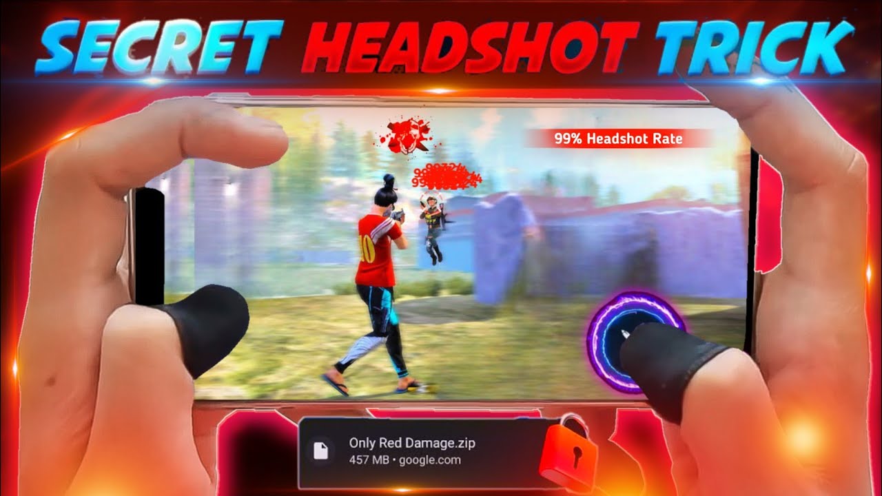 Free Fire Auto Headshot Settings 🔥 | One Tap Headshot Trick 👽 | Free Fire Max