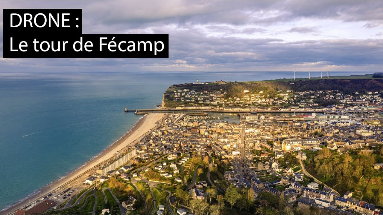 Le tour de Fécamp en drone