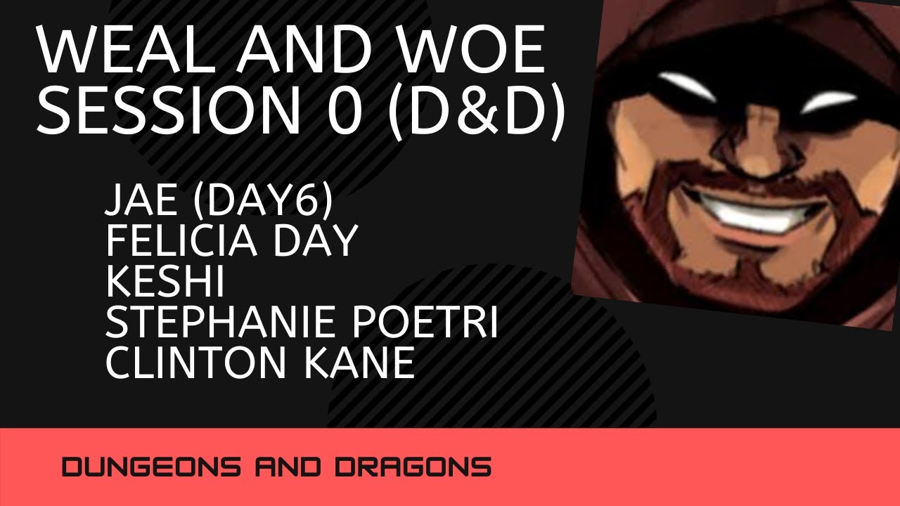 Weal and Woe session 0