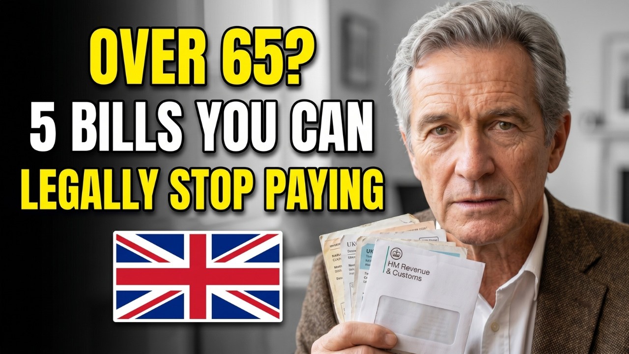 5 Bills UK Pensioners Are Legally Allowed to Stop Paying 2026