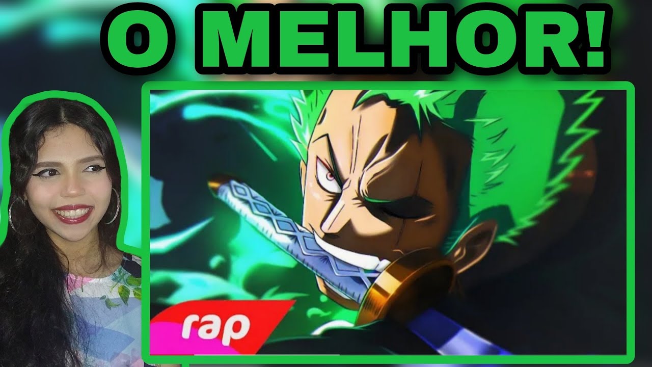 REACT - Rap do Zoro (One Piece) - O MAIOR ESPADACHIM DO MUNDO | NERD HITS
