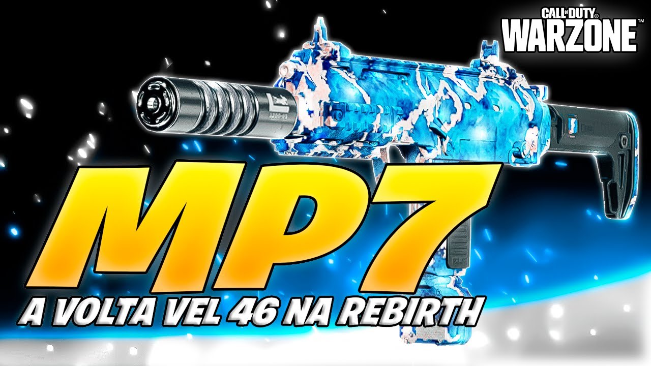A 💯LENDÁRIA MP7💯 DE VOLTA AO WARZONE!! | CLASSE VEL 46 WARZONE