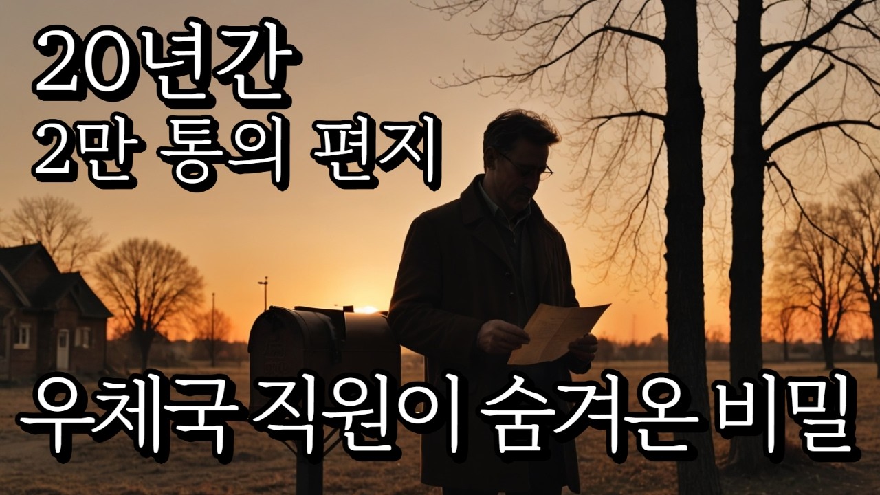 일상 속 기적: 20년간 우체통에 넣은 편지들ㅣ오디오북