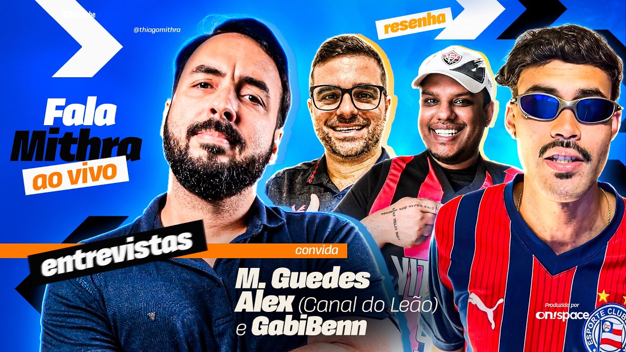 RESENHA PRÉ BAVI COM MARCUS GUEDES, ALEX E GABIBENN - FALA MITHRA AO VIVO