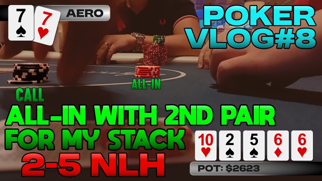 Why cards DON'T MATTER to a pro. MUST LEARN live tells! | 2-5 NLH | Poker Vlog #8