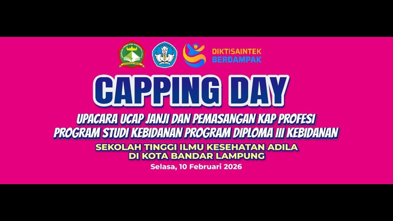 CAPPING DAY || Upacara Ucap Janji Dan Pemasangan Kap Profesi Program Studi Kebidanan Diploma III
