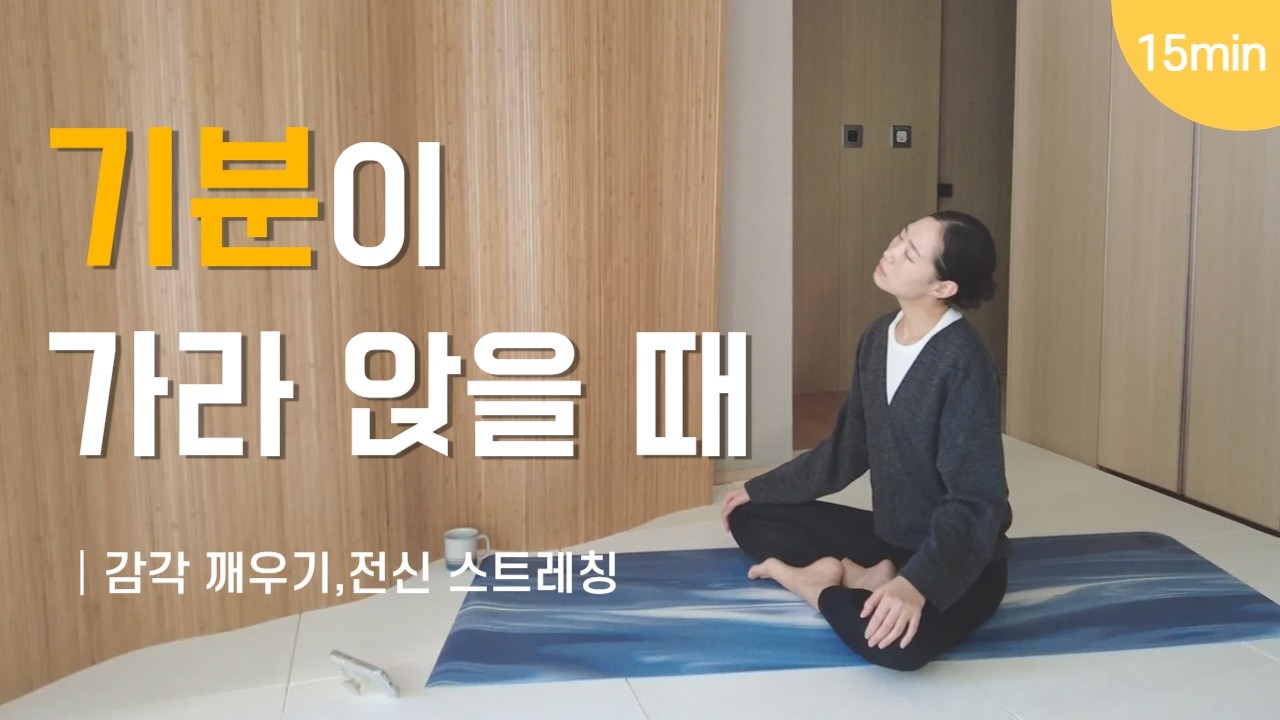 기분 전환을 위한 전신 스트레칭 | 데일리 요가, 전신 이완 & 힐링 요가