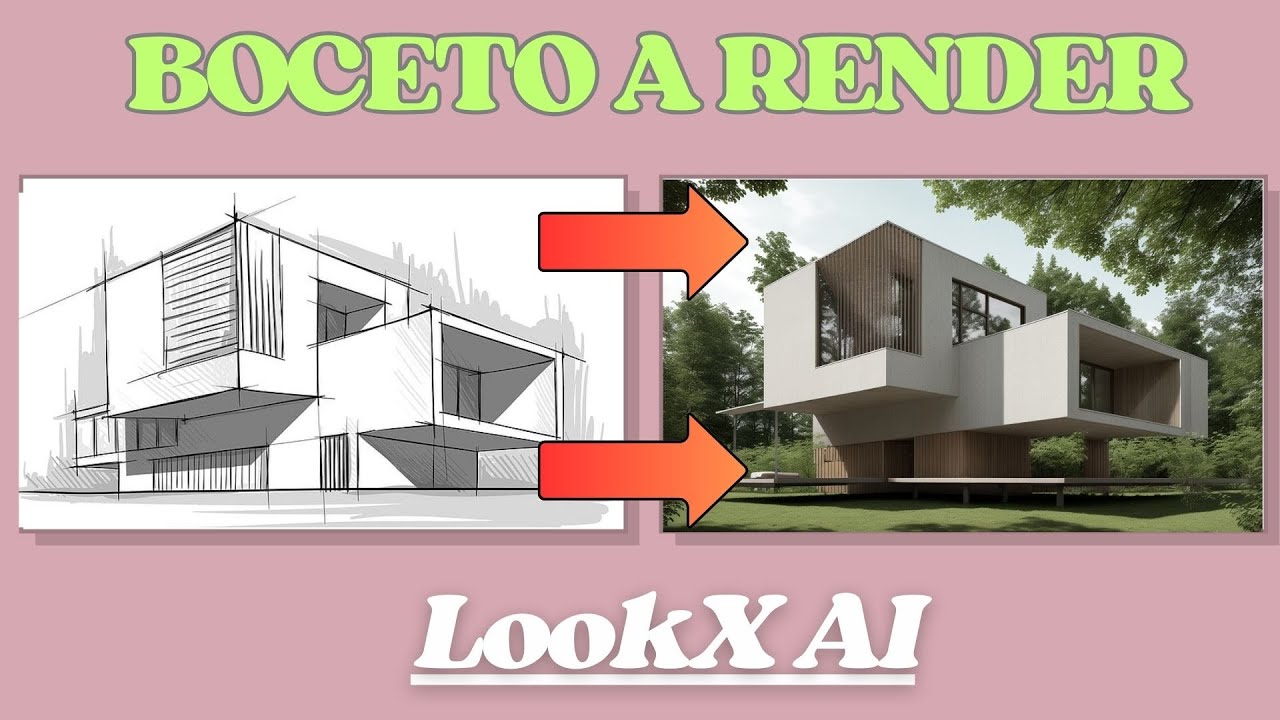 Como renderizar un boceto exterior con inteligencia artificial
