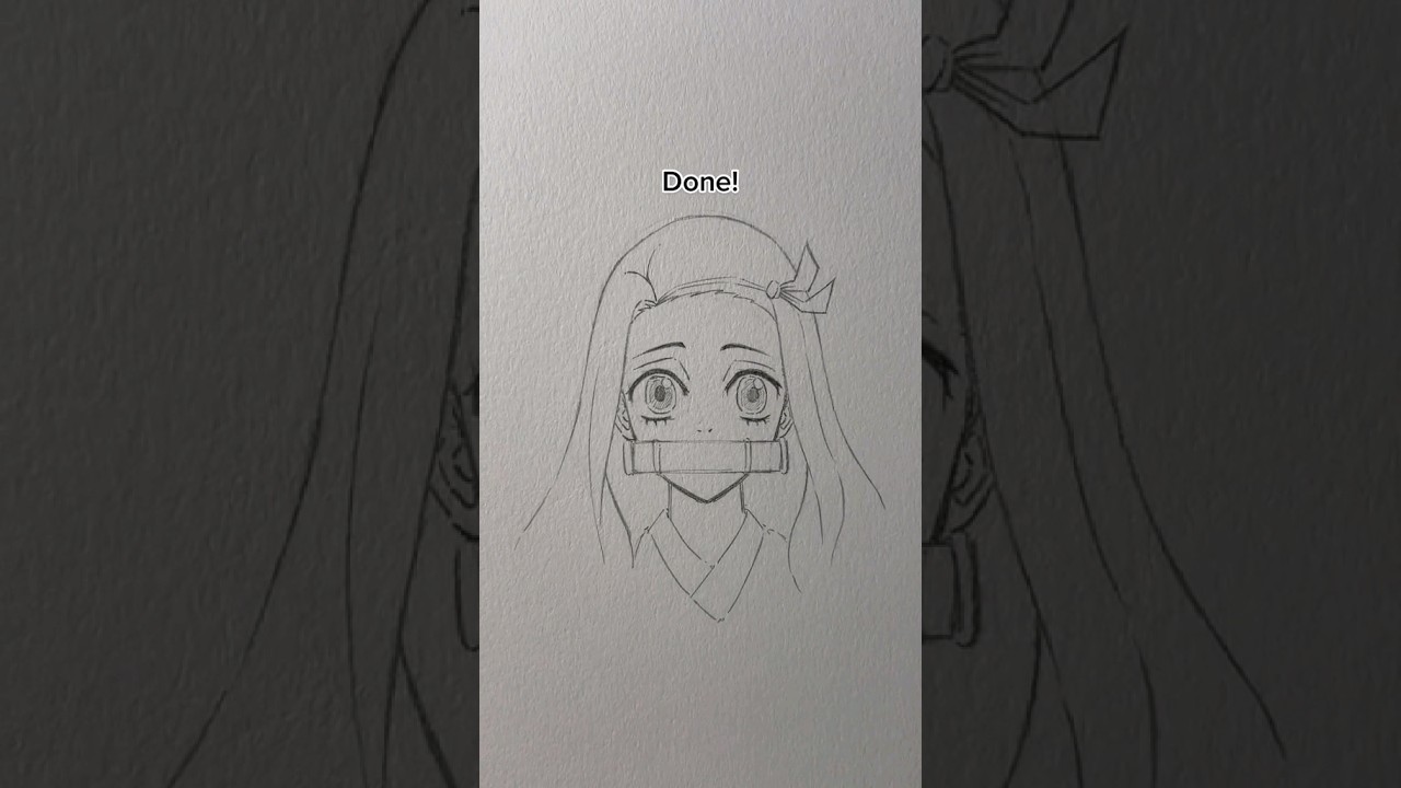 How to draw Nezuko (very easy) || Jmarron