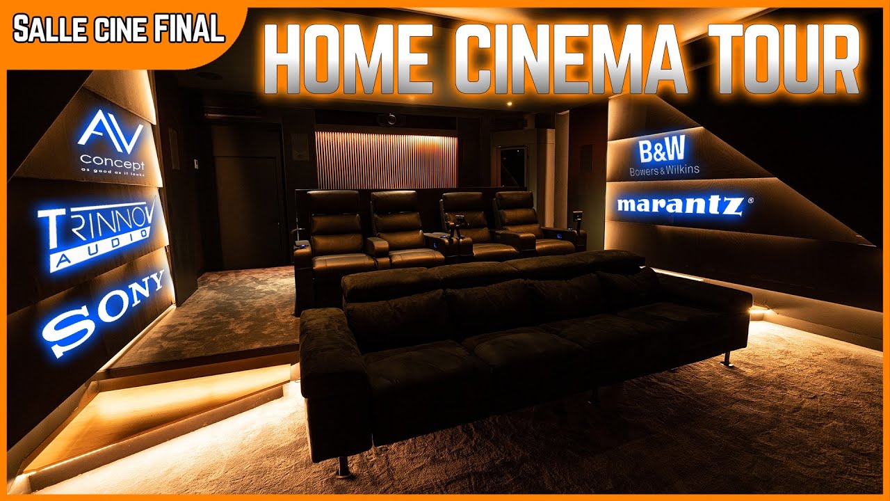 On a réalisé notre salle de ciné de rêve [Home Tour]