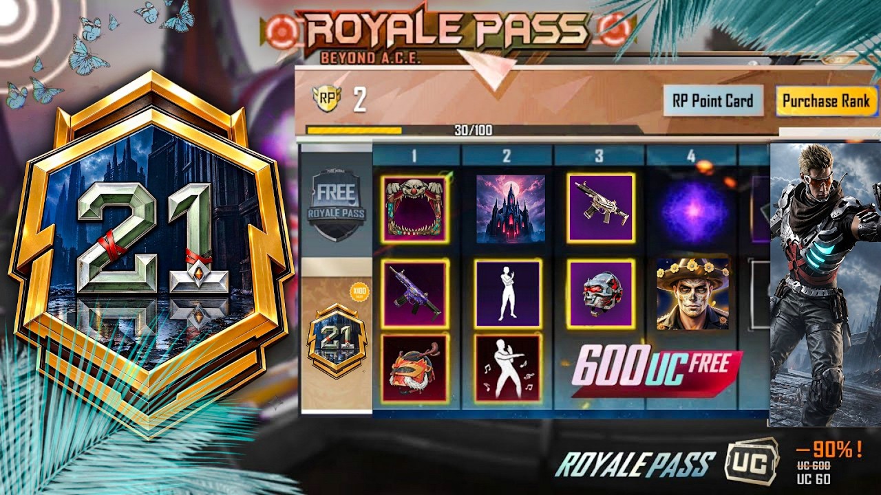 ✅ROYAL PASS A21 | НАГРАДЫ RP С 1 ПО 100 | НОВАЯ МИФИЧЕСКАЯ КУЗНЯ v4.6 В PUBGM | ОБНОВЛЕНИЕ v4.6 И...