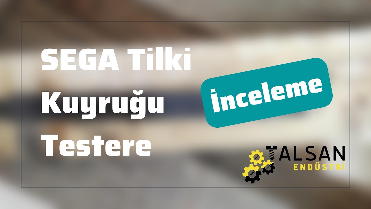 SEGA Tilki Kuyruğu Bıçağı
