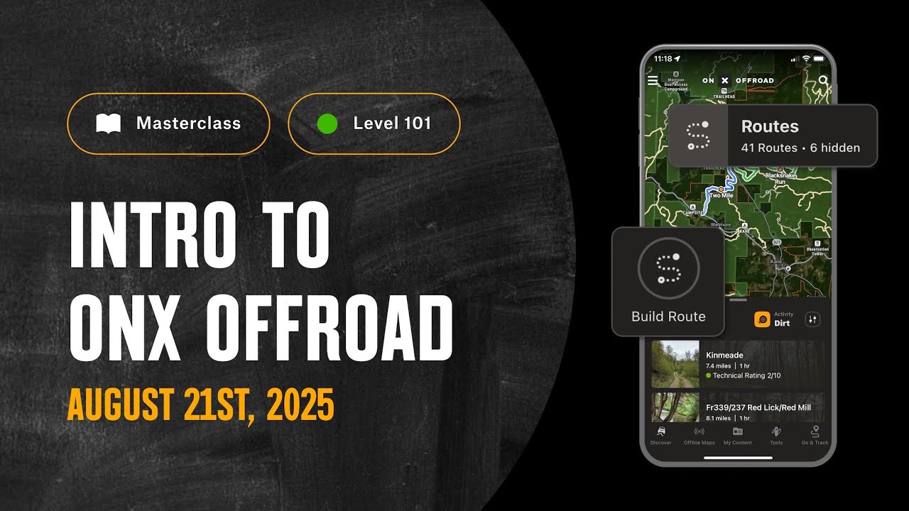 How to Use the App | onX Offroad  Masterclass - Intro 101 (August 2025)