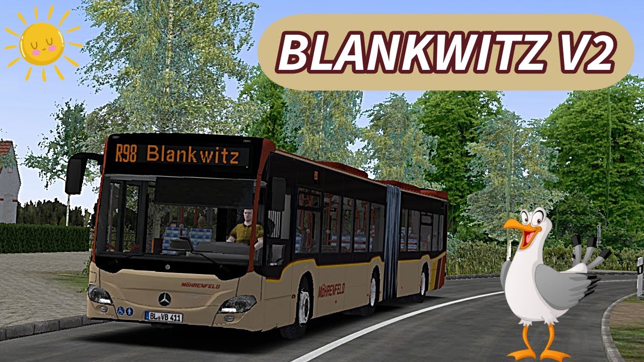 OMSI 2: BLANKWITZ V2 Map-Vorstellung im C2G Hybrid! 