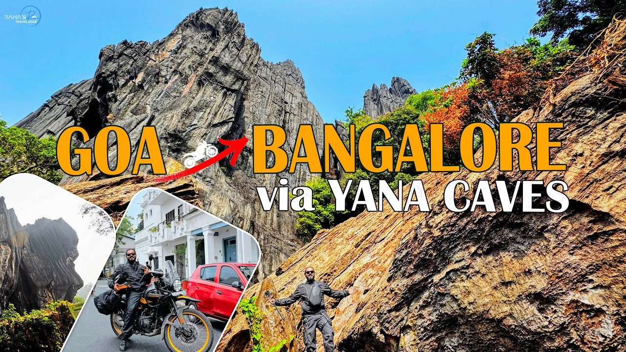 Goa to Bangalore Solo Ride via Yana Caves | Finale vlog of 3000km Ride | Himalayan 450 Adventure