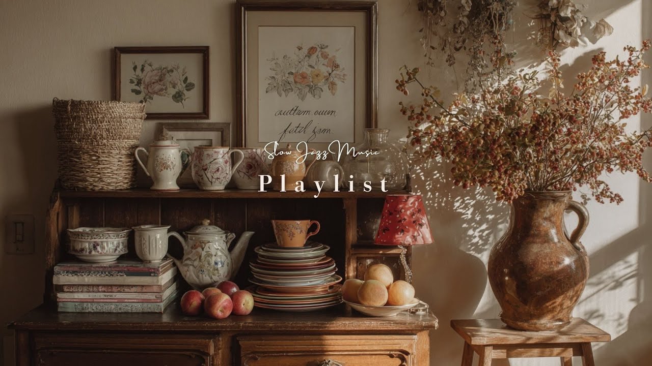 [Playlist] 🍎 A Quiet Ripening Time | Fall jazz