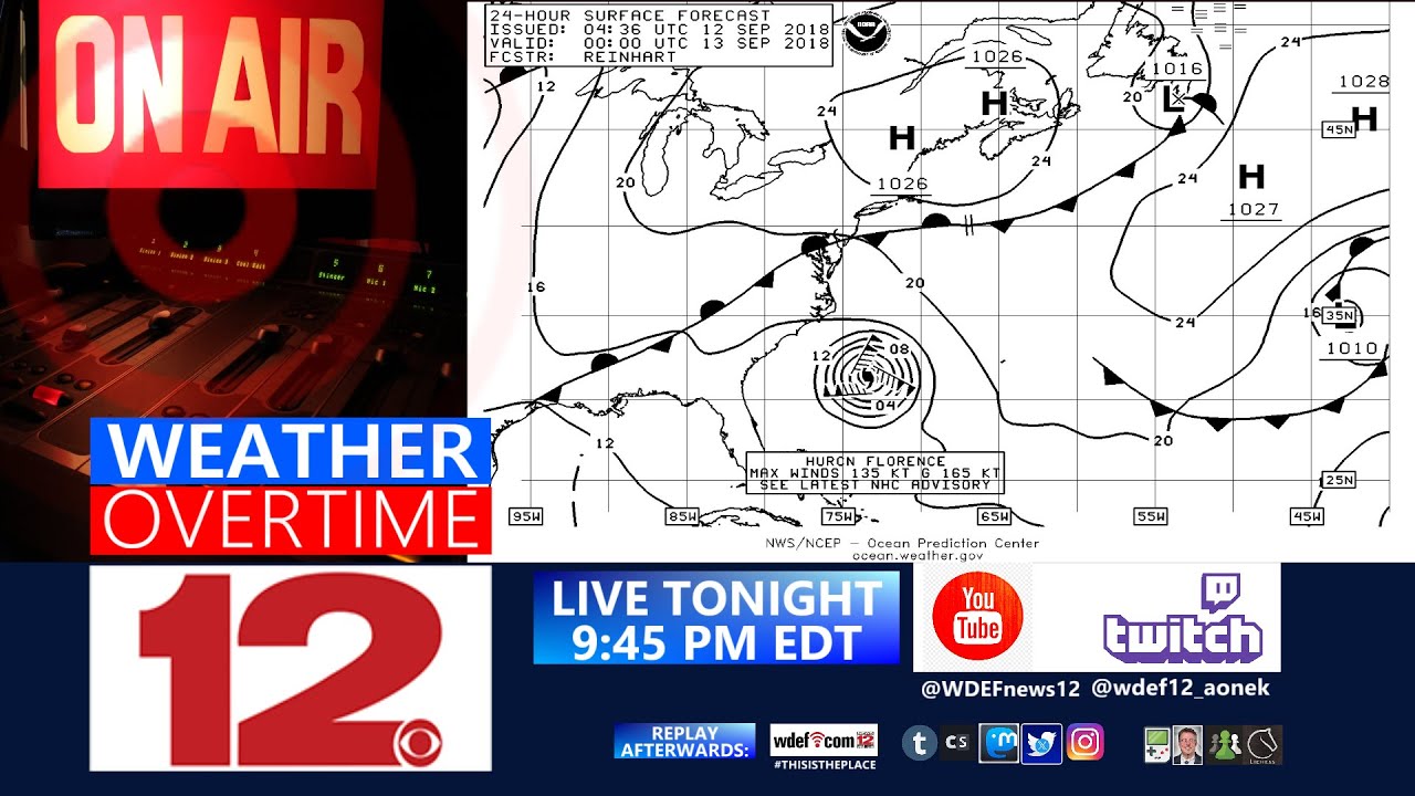 WDEF-TV NEWS 12 WEATHER OVERTIME - FRIDAY SEPTEMBER 27, 2024