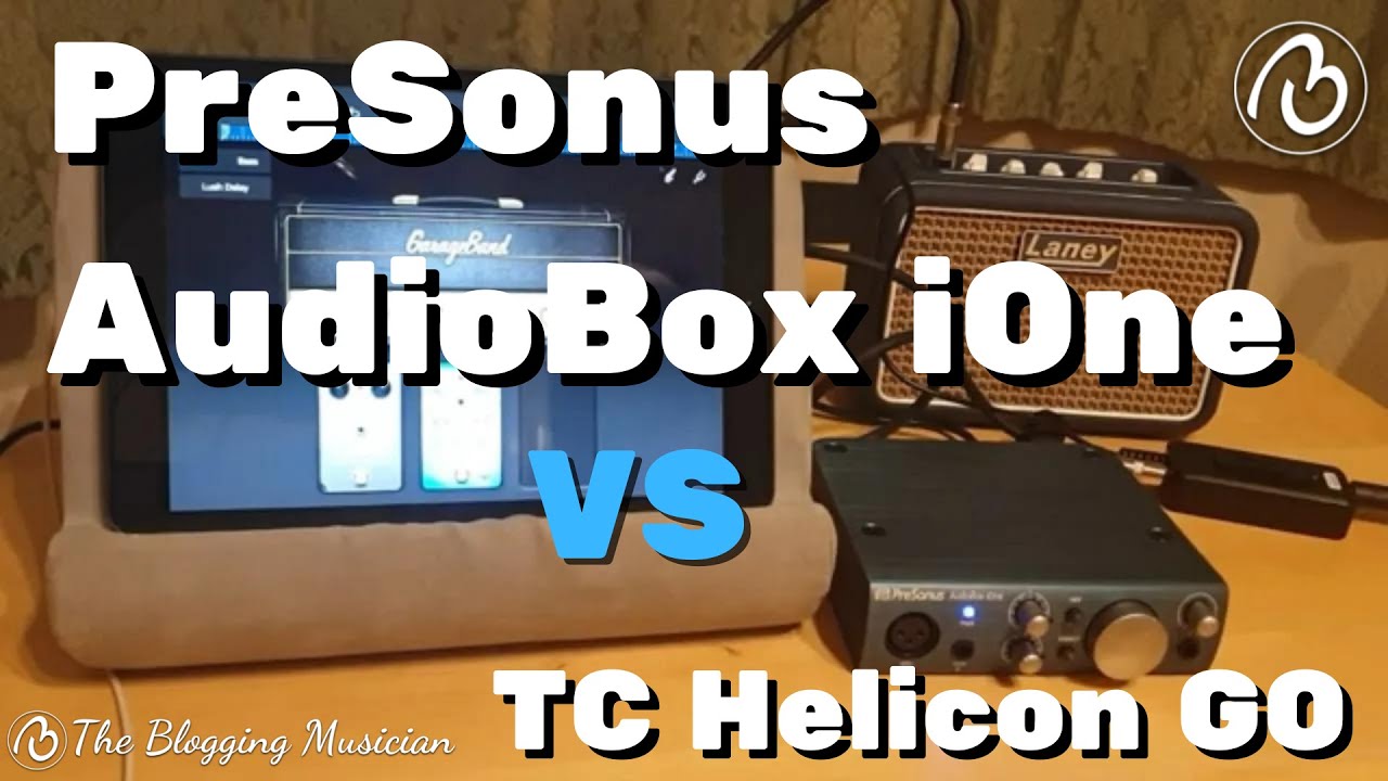 PreSonus AudioBox iOne vs TC Helicon Go Guitar