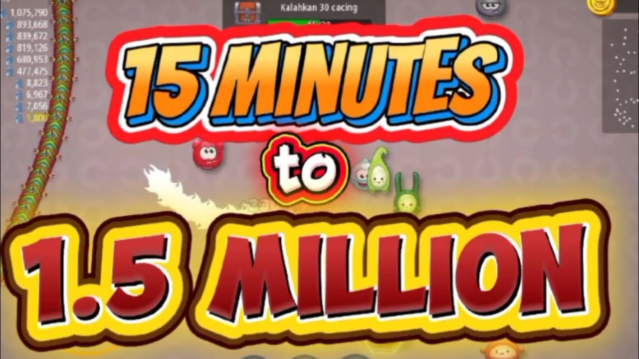 15 MINUTES to 1.5 MILLION
