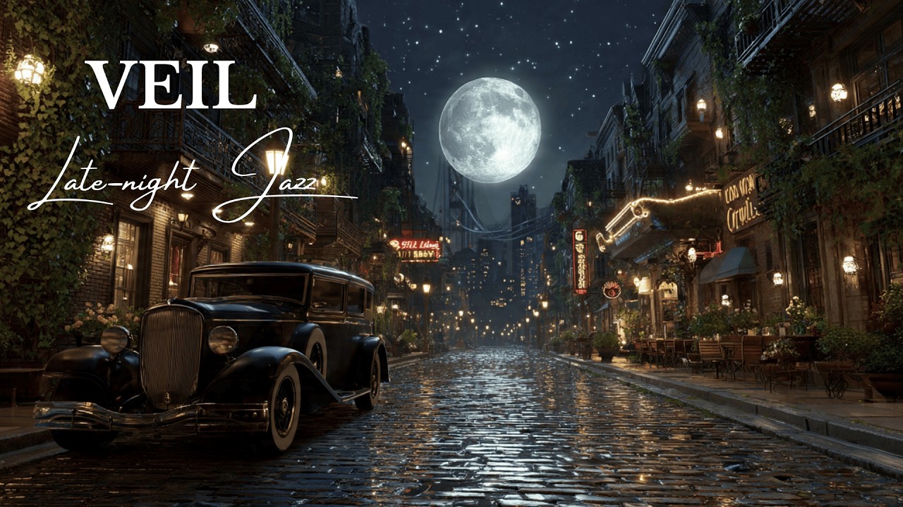 Veil | Cinematic Noir Jazz – Midnight Alley Ambience