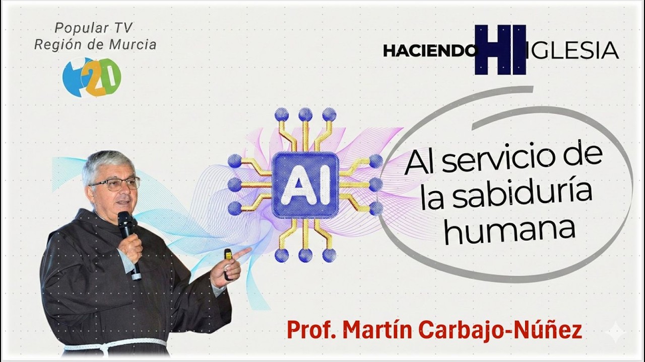 Inteligencia Artificial y sabiduría: entrevista TV al prof. Martín Carbajo