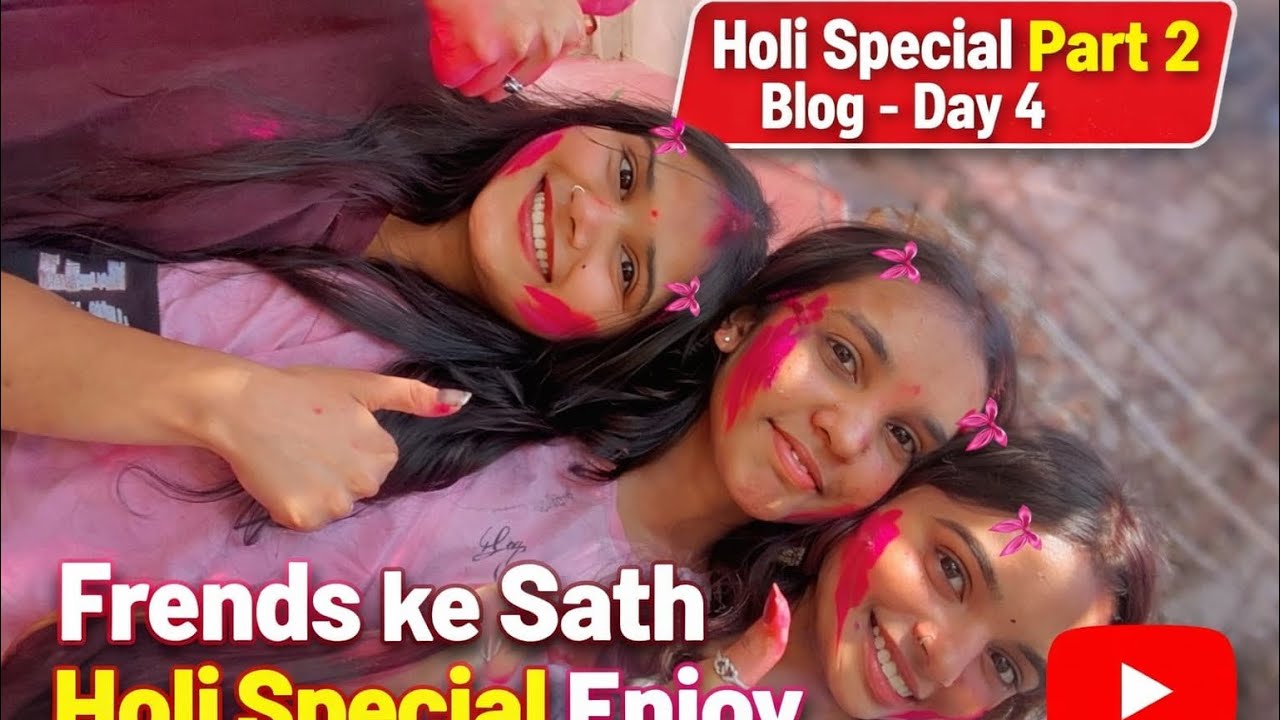 Holi With Friends 2026 🎨 | Dosto Ke Sath Holi Masti Part 2 | Desi Holi Vlog