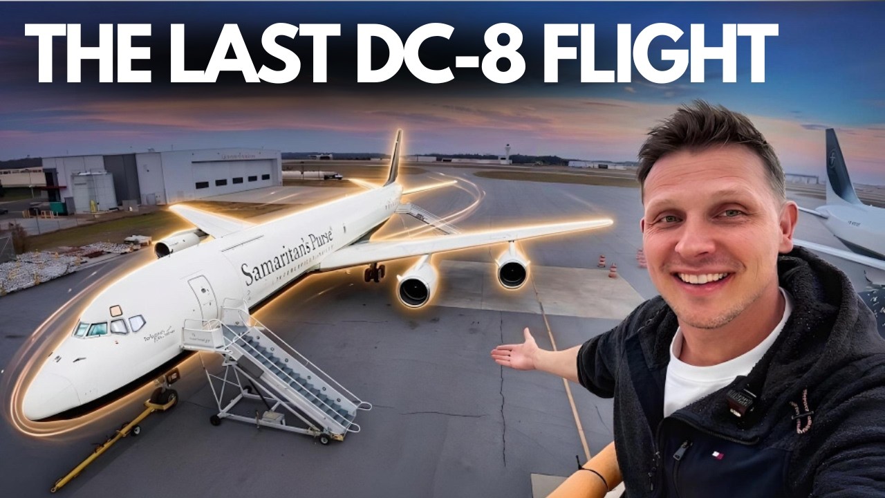 ПОСЛЕДНИЙ ПОЛЕТ DOUGLAS DC-8 — ПРОЩАЙ, ЛЕГЕНДА!
