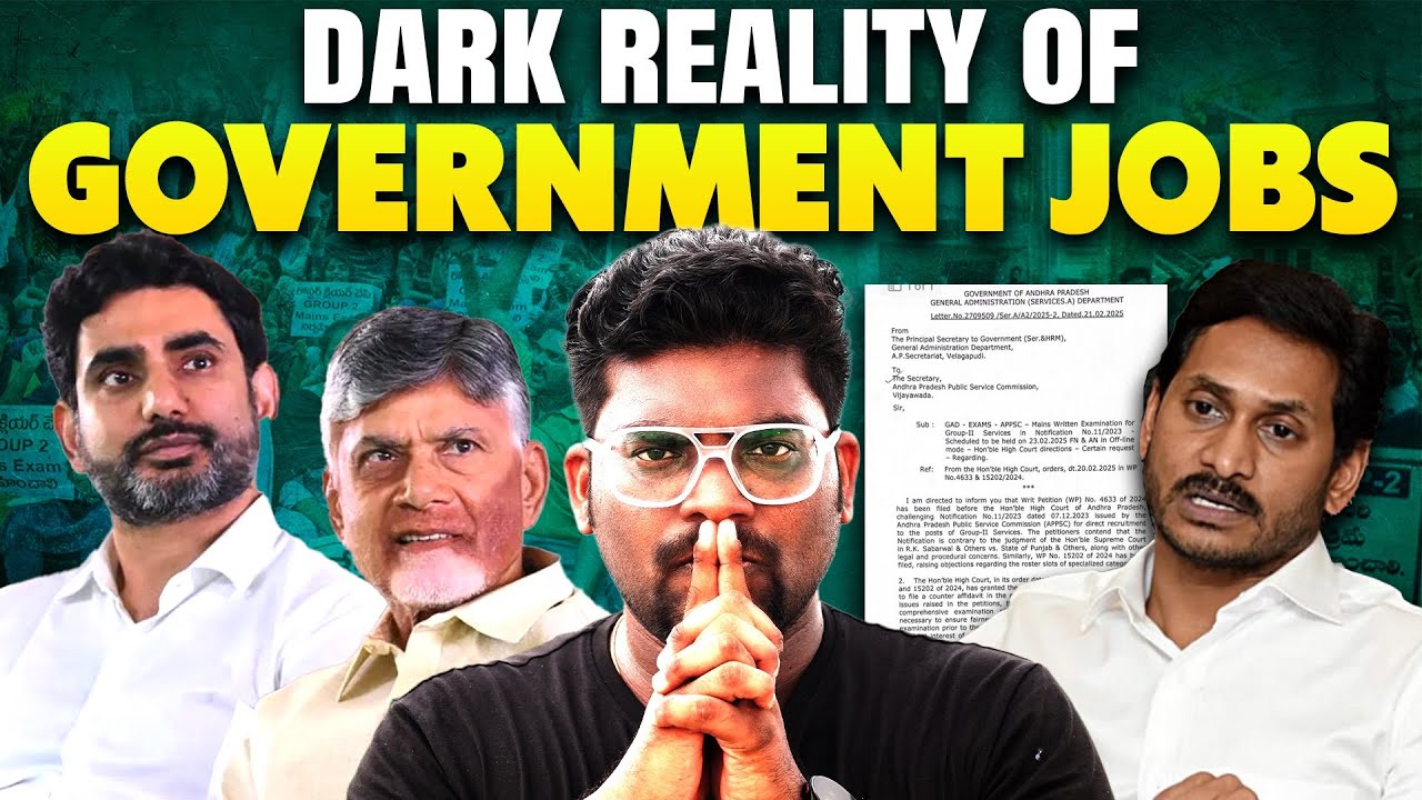 Dark Reality Of GOVERNMENT JOBS Explained In Telugu | Kranthi Vlogger