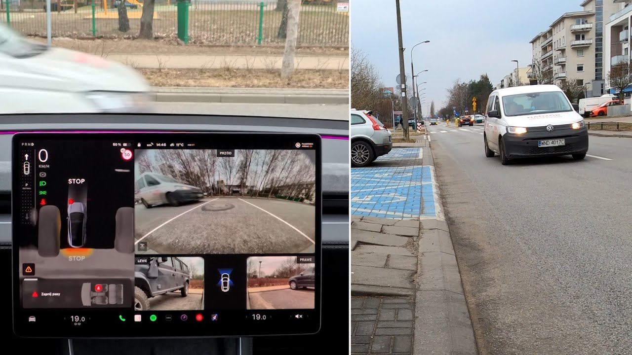 Tesla Y Juniper: Front, rear camera, Rear Cross Traffic Alert, parking view