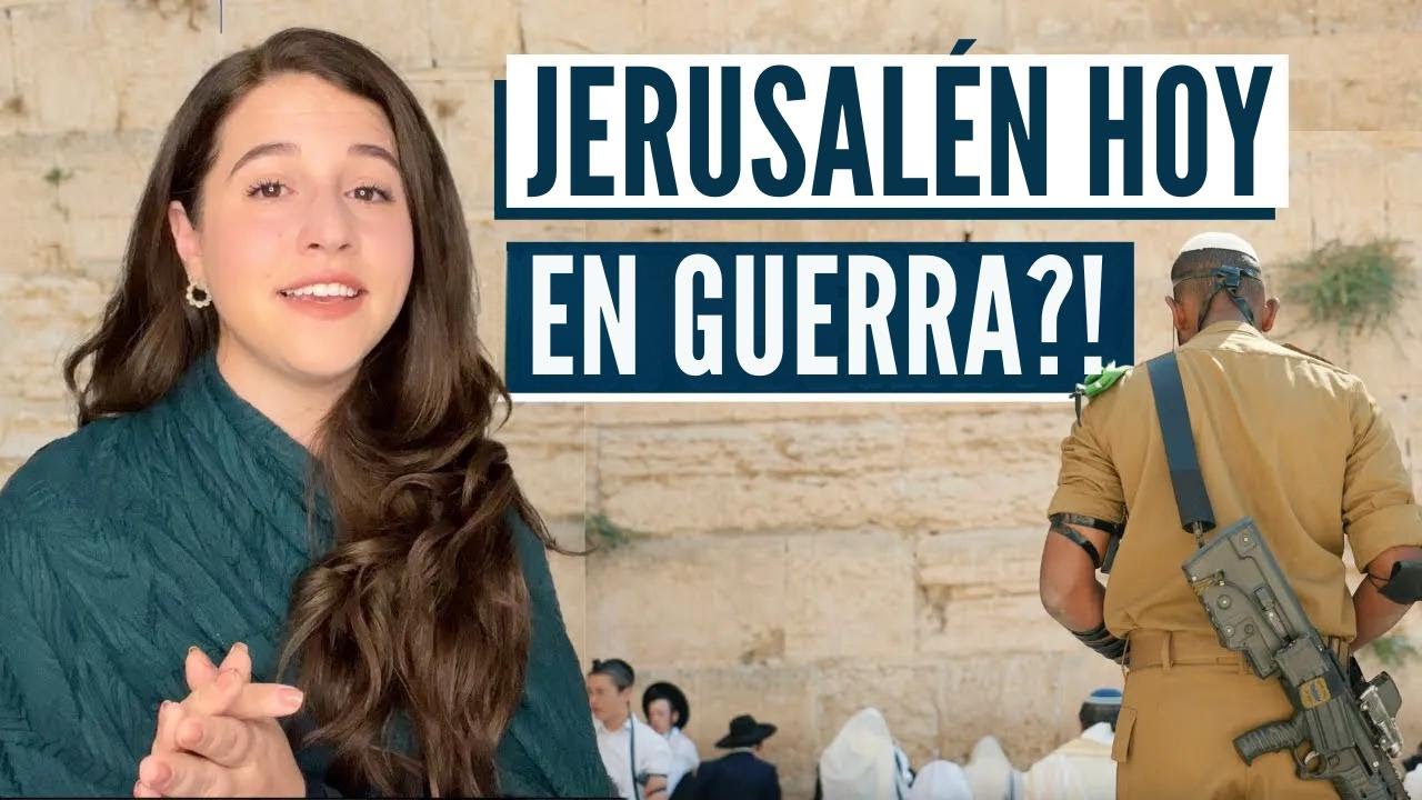 Cómo está JERUSALÉN en la GUERRA? Israel con Aline