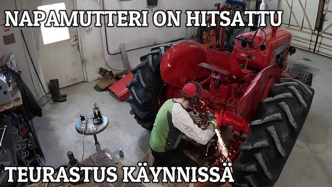 Valmet 565.2 - Ulosottoakselin purku!