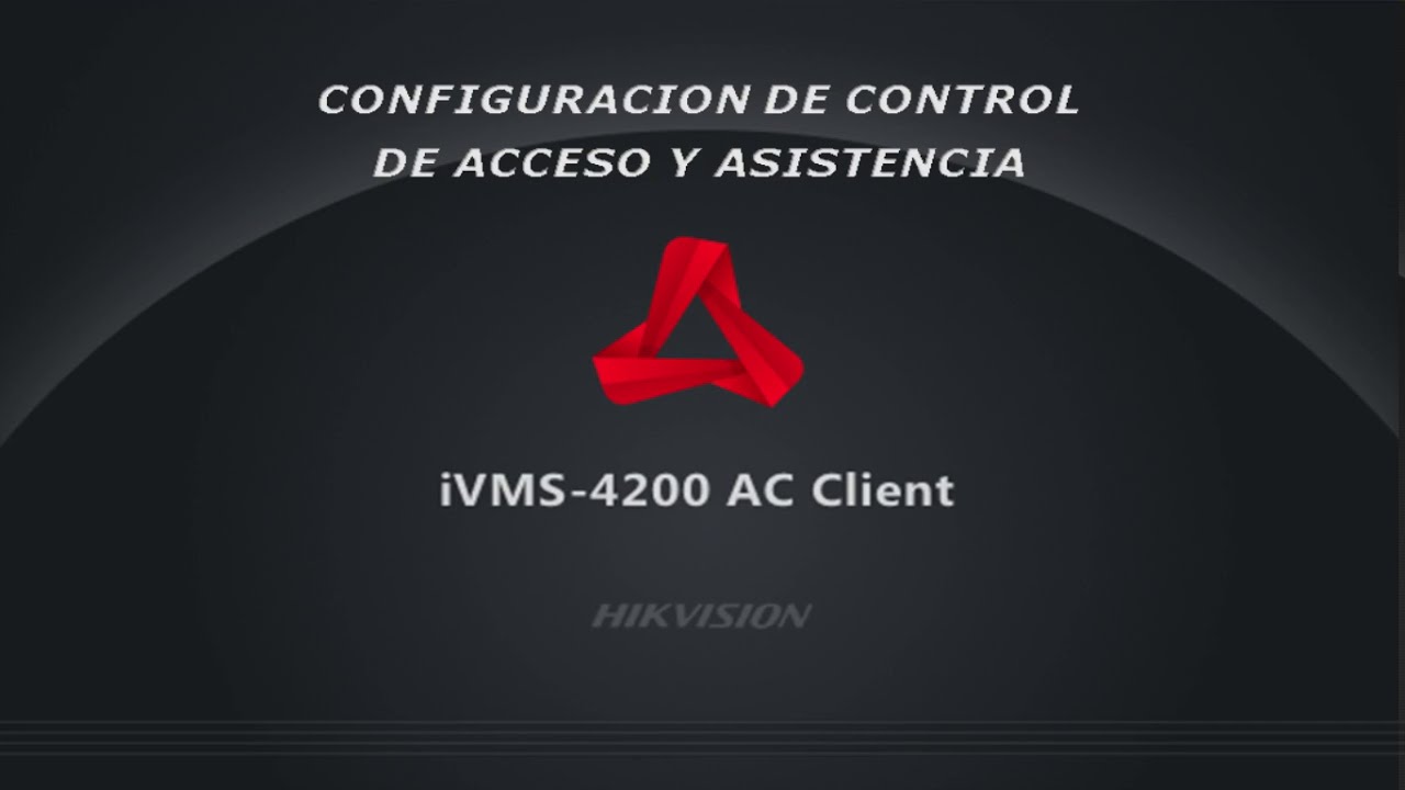 Configuracion de control de acceso y asistencia