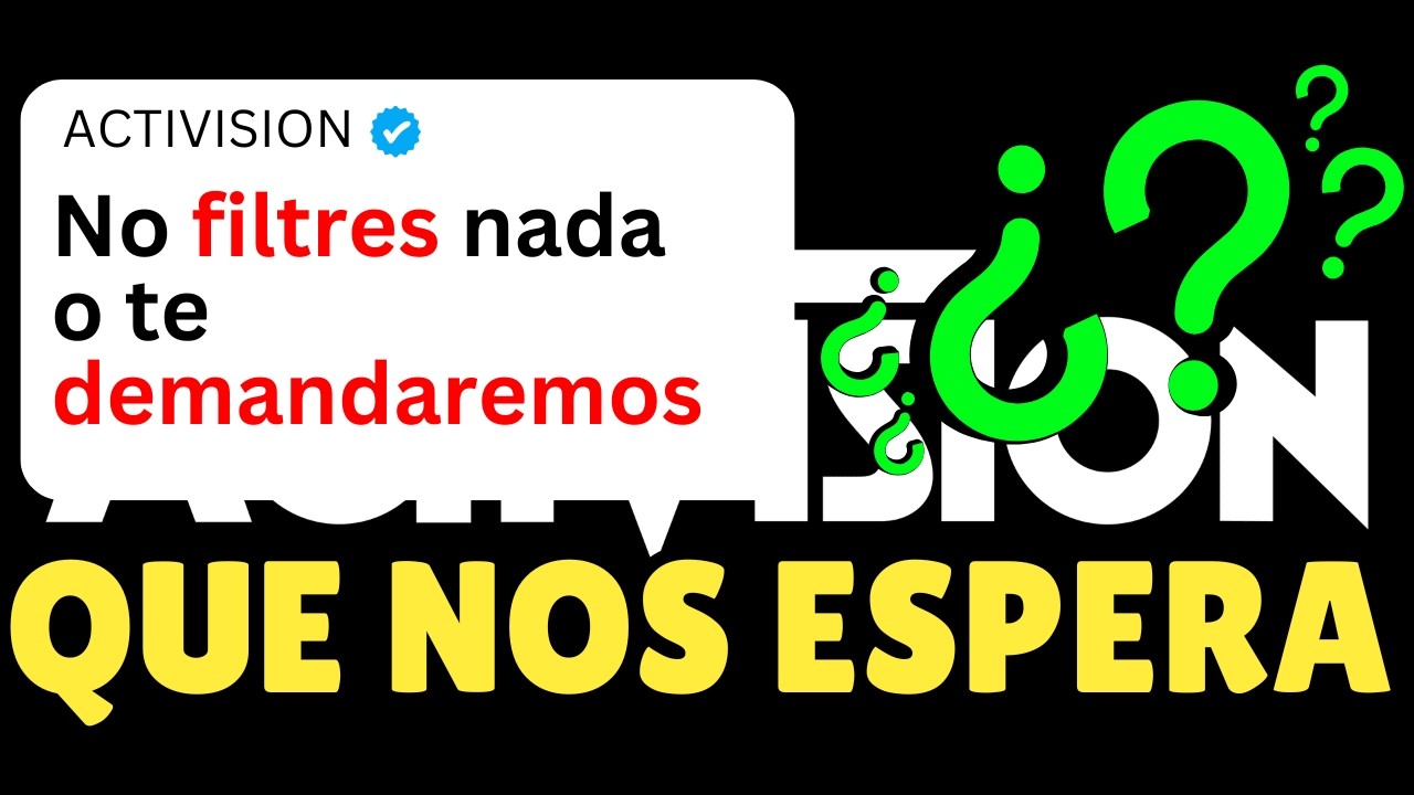 ACTIVISION ESTA CENSURANDO A LA GENTE