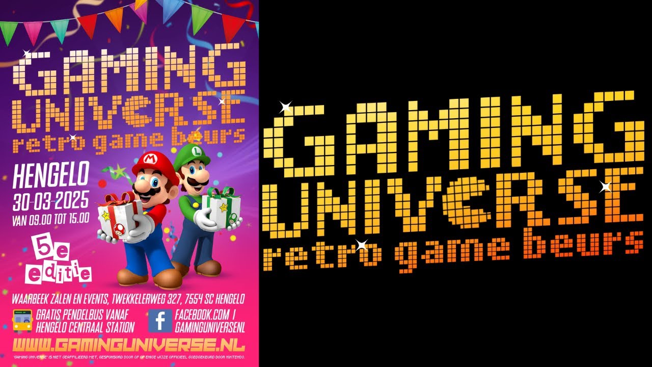 Gaming Univers Retro Game Beurs 5e editie 2025
