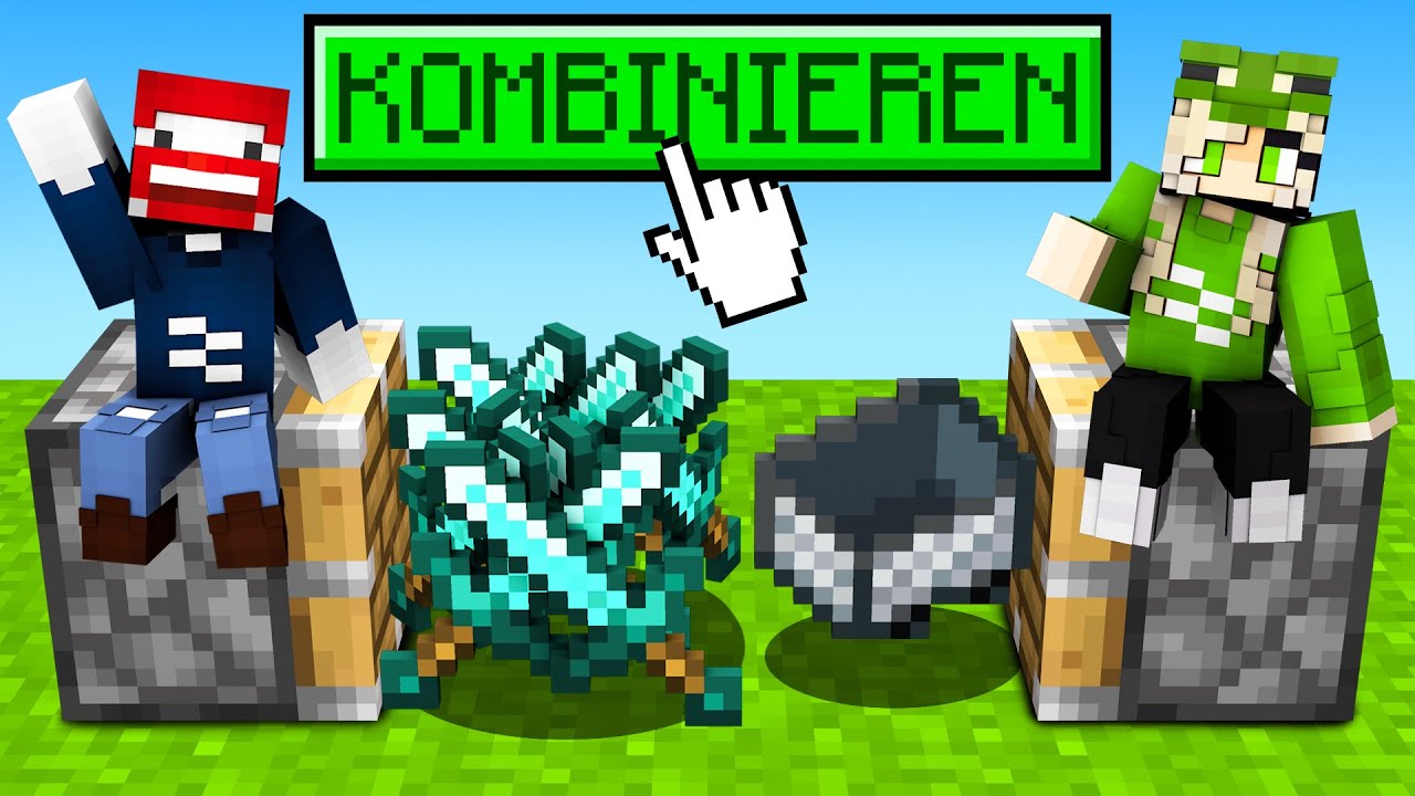 MINECRAFT, aber DU KANNST ALLES KOMBINIEREN!